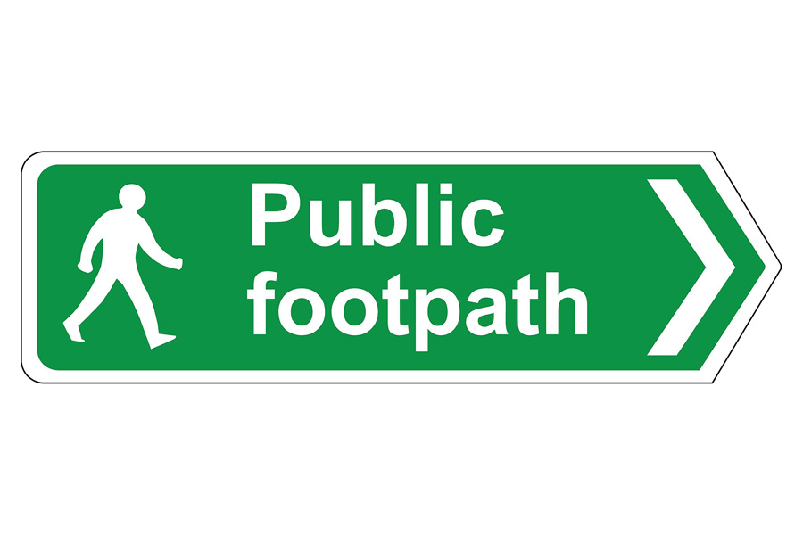 public footpath
