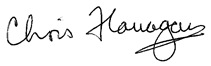 signature of chris