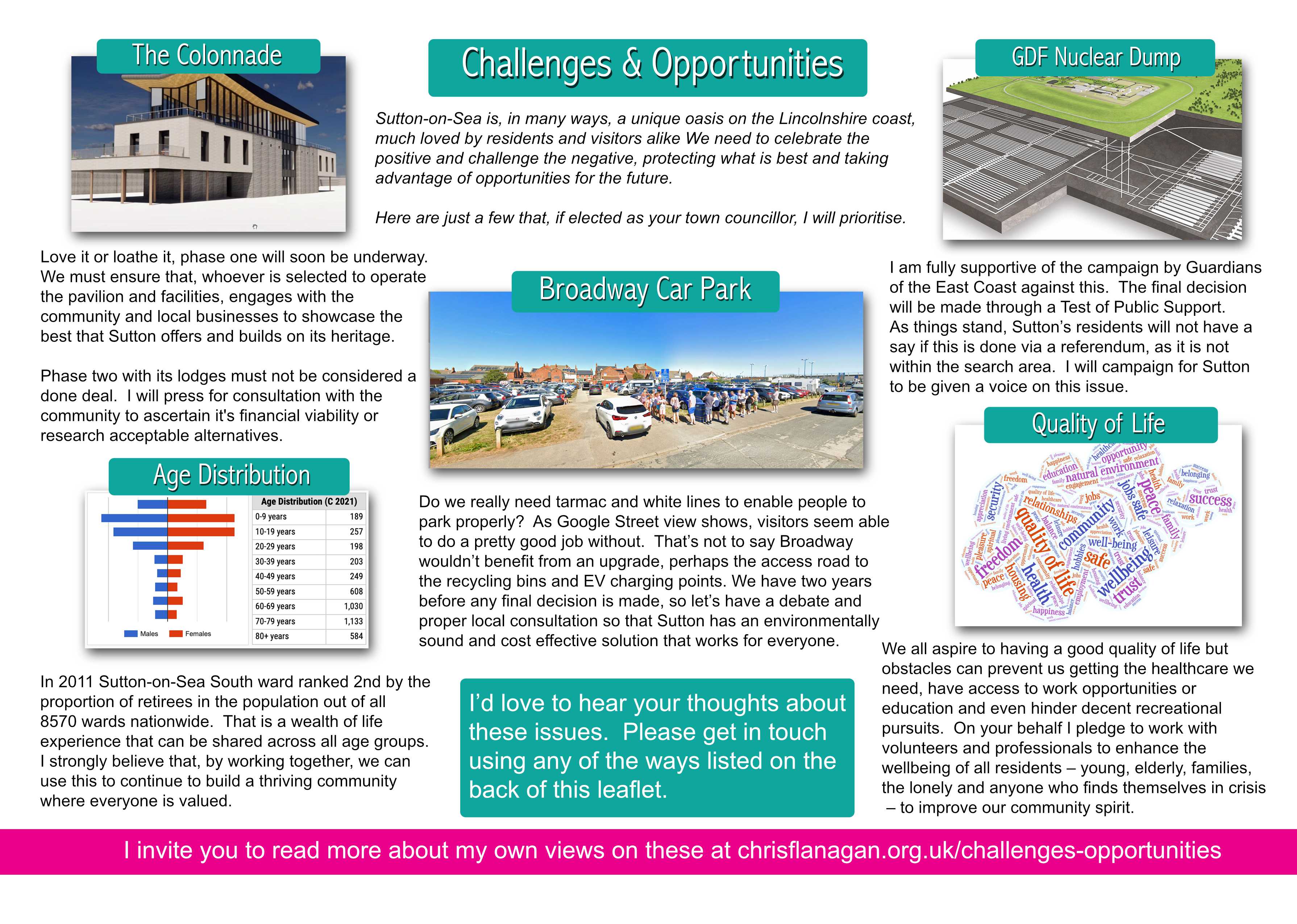 Campaign leaflets collected